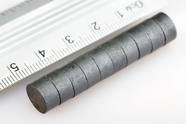 Feritový magnet válec 10x5 mm - Y30BH