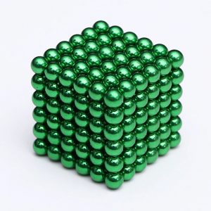 Magnetické kuličky Neocube zelená (+6 náhradních kuliček)