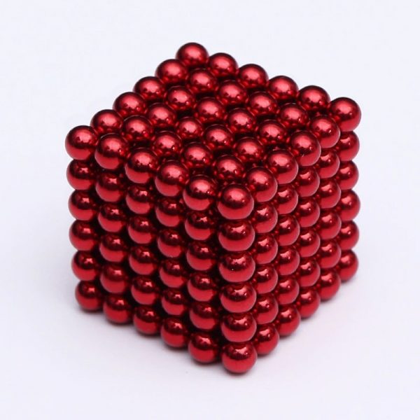 Magnetické kuličky Neocube červená (+6 náhradních kuliček)