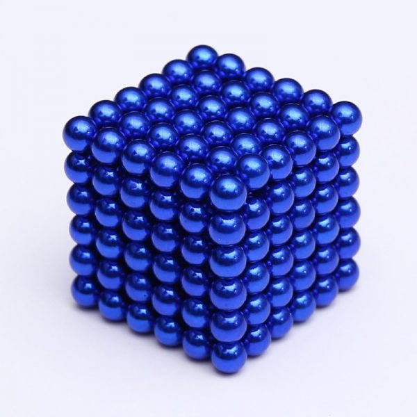 Magnetické kuličky Neocube modrá (+6 náhradních kuliček)