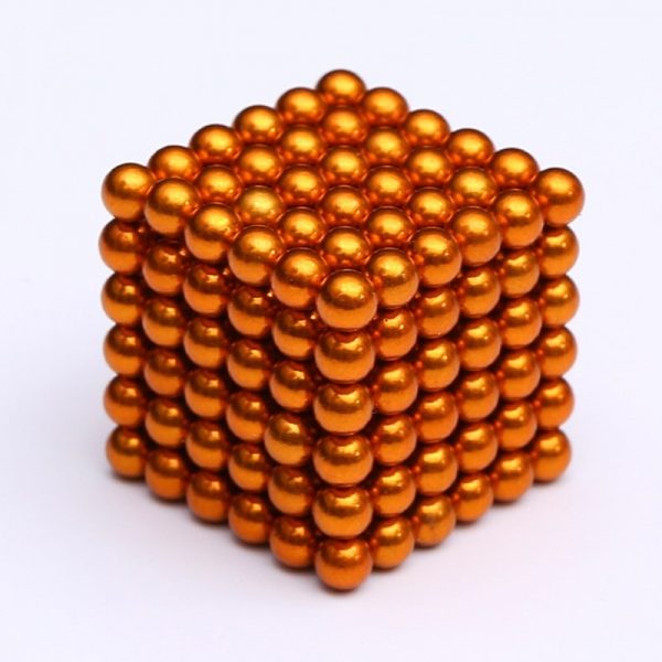 Magnetické kuličky Neocube oranžová (+6 náhradních kuliček)