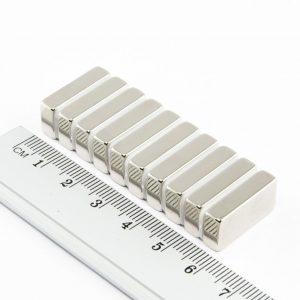 Neodymový magnet kvádr 19x10x5 mm - N38