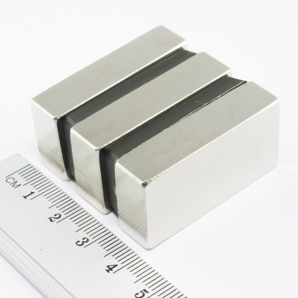 Neodymový magnet kvádr 40x20x10 mm - N40
