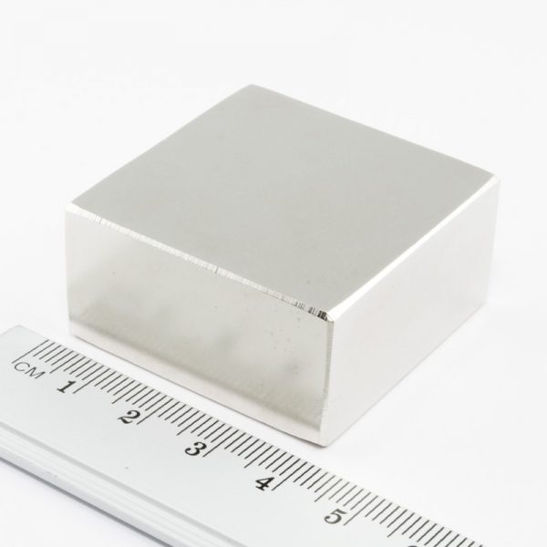 Neodymový magnet kvádr 40x40x20 mm - N38