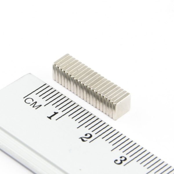 Neodymový magnet kvádr 5x5x1 mm - N38