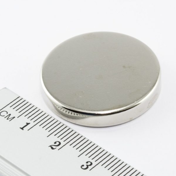 Neodymový magnet válec 30x5 mm - N38