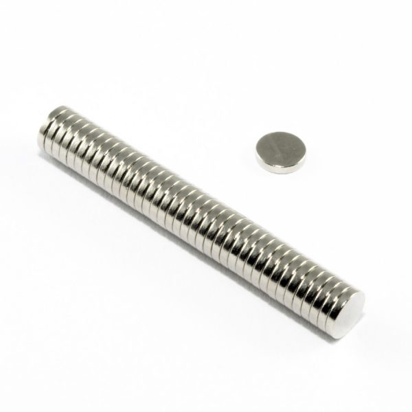 Neodymový magnet válec 5x1 mm - N45