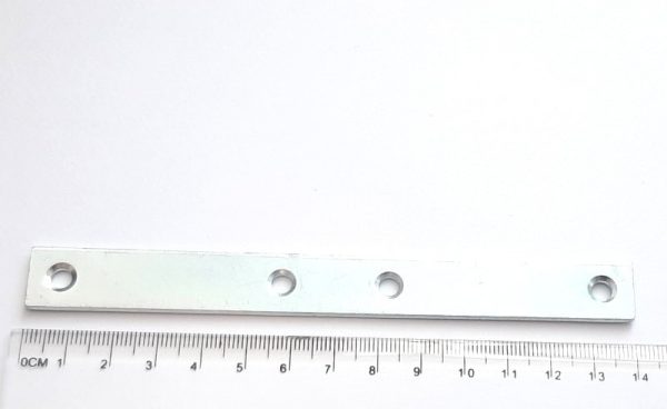 Ocelový protikus 140x15x2 mm, Zn