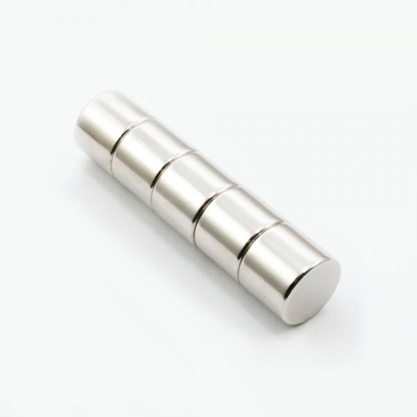 Neodýmový magnet valec 12x10 mm - N38