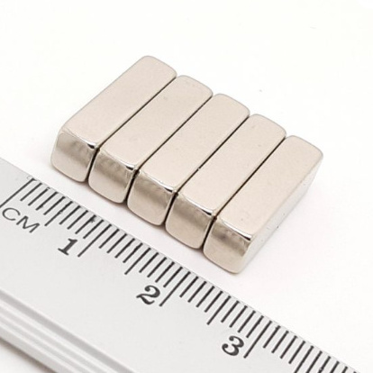 Neodymový magnet válec 20x6x5 mm, 120°C – N45H
