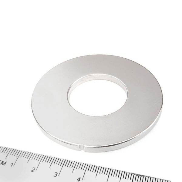 Neodymový magnet prsten s teplotnou odolnosťou do 150°C – N35SH