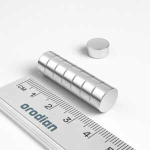 neodymový magnet válec 10x5 mm