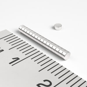 neodymový magnet válec 2x1 mm