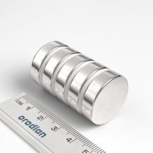neodymový magnet válec 25x7 mm