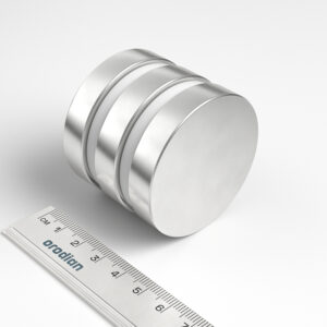 neodymový magnet válec 50x10 mm