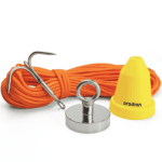 Magnet fishing - magnety, lana, výbava